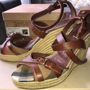 Burberry Bridle Housecheck Walden 100 Espadrille